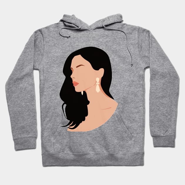 Beautiful Lady Hoodie by ctrlzie